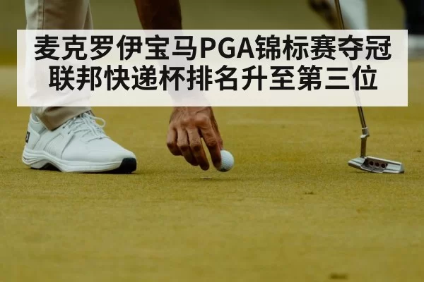 麦克罗伊宝马PGA锦标赛夺冠 联邦快递杯排名升至第三位
